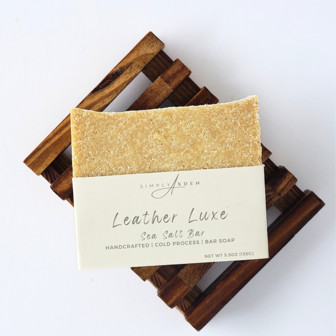 Leather Luxe Sea Salt Bar