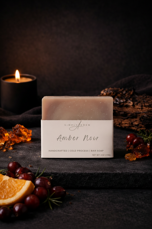 Amber Noir Bar Soap